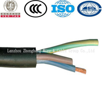 450/750V Soft Copper Rubber Insulated Flexible Rubber Cable
