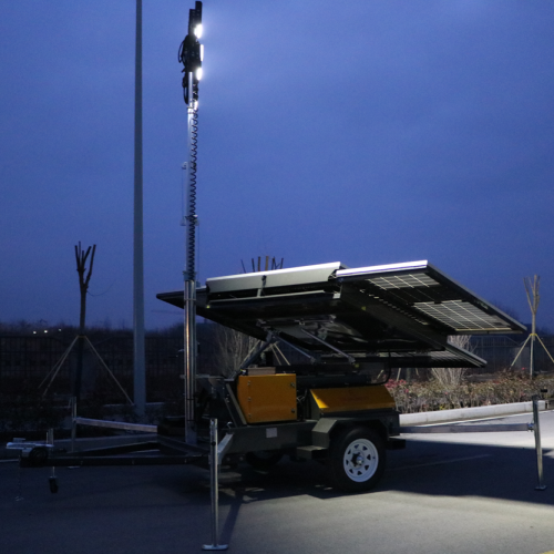 Hot Sale Light Tower Mobile led solar light tower for mining constructions Manufactory