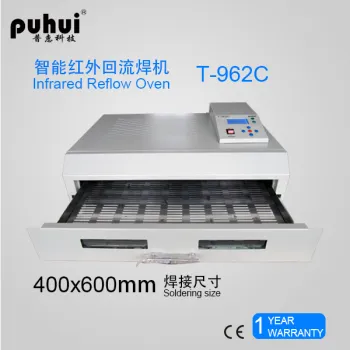puhui T-962C BGA reflow oven for pcb welding