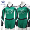 AB crystal design cheerleading uniform