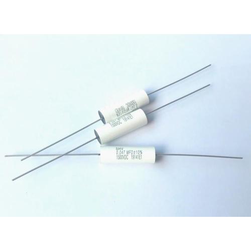 Axial Metallized Polyester Film Capacitors