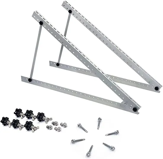 Aluminum alloy triangle rooftop solar mounting system