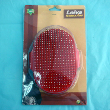 dog's massage brush