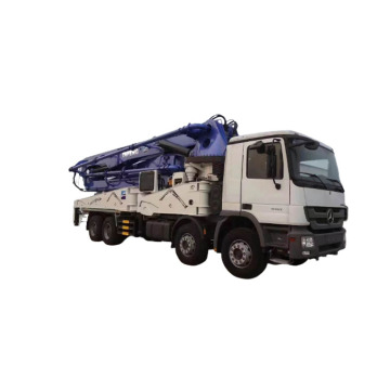 Mechanical electrical control concrete pump truck