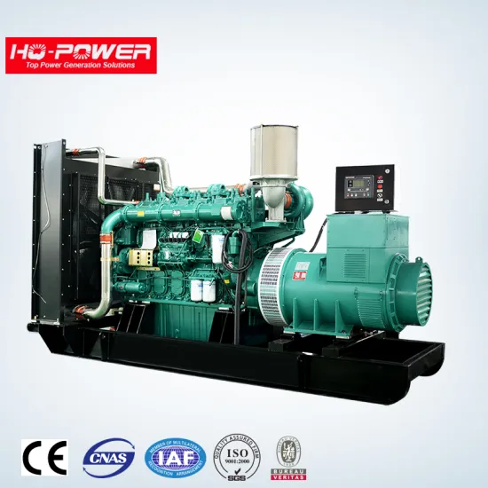 china electric big power 700kw yuchai generator set