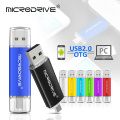 3 in 1 type-c OTG Pen Drive metal USB Flash Drive 16gb 32gb 64gb smart Memory sticks pendrive 128GB for Android phone tablet