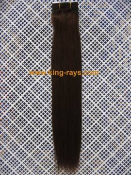 Soft 100% Pure Silky Straight Black Remy Human Hair Weaving