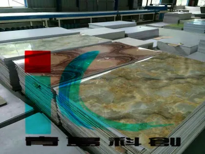 PVC Imitation Artificial Marble Board/Sheet Production Line/Machine/Plant/Equipment