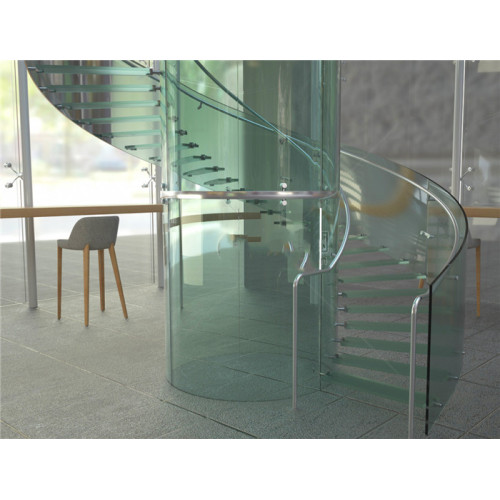 tempered glass curved for building architecture use