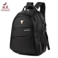 Mochila de viaje de poliéster Designer Black Sports Custom