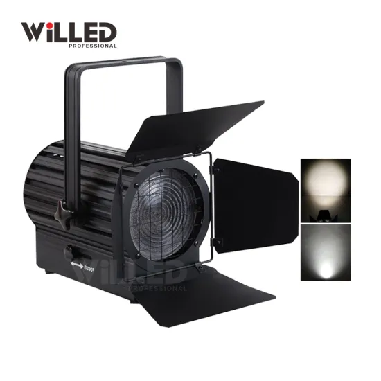 WILLED Stage Studio Encore RGBW Warm White LED DMX Zoom 200W Fresnel Light