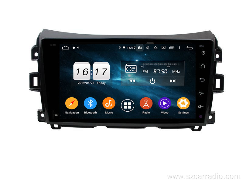 Navara 2016 Right car dvd player touch screen