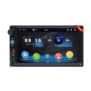 Universal Car Radio: Video Player, Car Stereo for Apple CarPlay, Android, Linux Multimedia DVD
