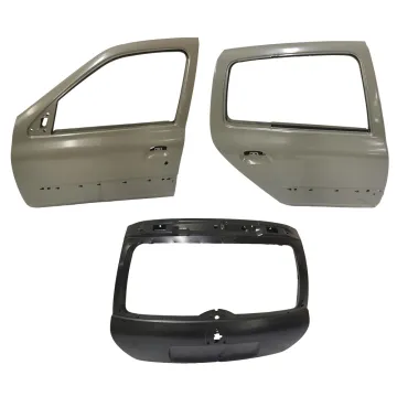 Steel Auto Body Kit for Renault Clio 2 - Front, Middle, Rear, and Doors