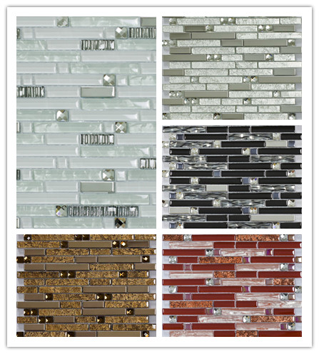 Crystal & Diamond &Staineless Mosaic Tile (M8SDL&S SERIES)