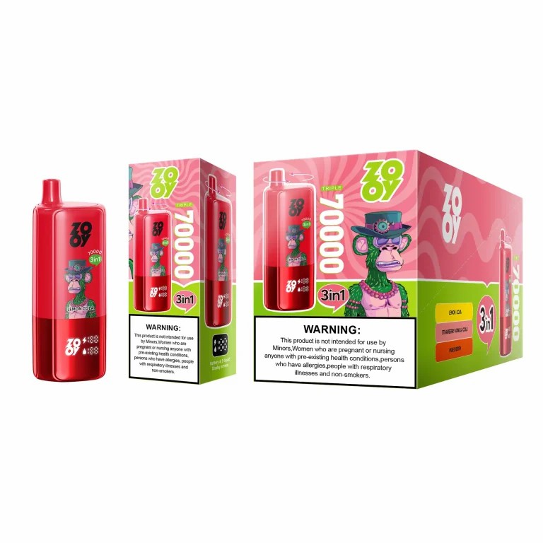 ZOOY 70k Puff 3in1 vape grosir