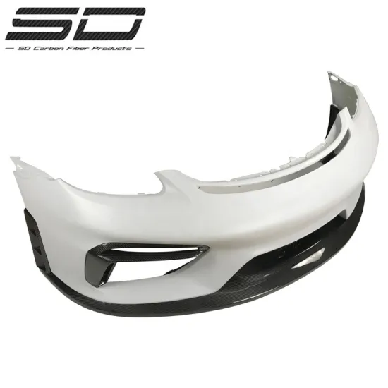 Carbon Fiber Front Bumper - Perfect Fitment Clubsport Style for 718 Cayman