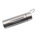 EDC Emergency Waterproof and Light Weight Titanium Capsule