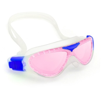 Goggles per nuoto in silicone per bambini - Protezione professionale degli occhi in rosa, blu, giallo