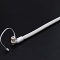 White Braided Sleeving na Lumalaban sa init