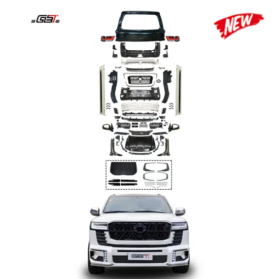 WALD Bumper Exterior Tuning Accessories for GBT Land Cruiser 200 (2008-2020)