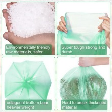 Durable Flexible Clear Tall Kitchen Garbage Bags