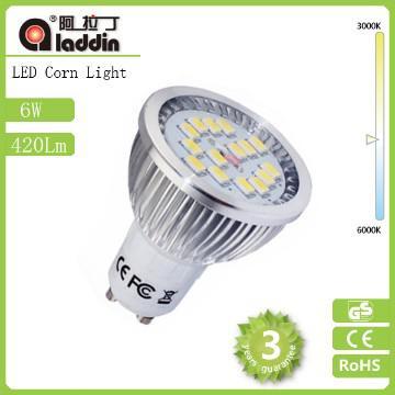 AC220V 6w gu10 5630 16 led smd led faretto