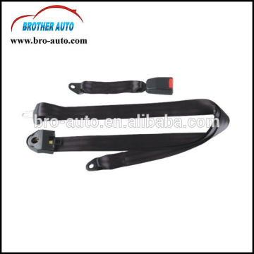 2015 hot sell good quality 2 point car safety belt with E-mark polyester webbing for safety belt
