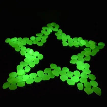 Garden Glass Pebbles / glowing Pebbles For Decoration