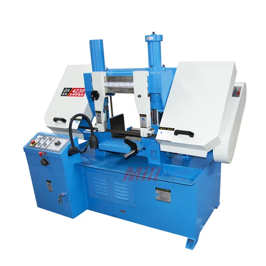GH4230 Metal Cutting Band Saw Machine: Double Column Design for Precision Metal Work