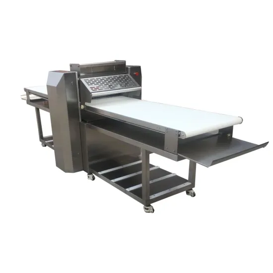 Automatic Dough Laminating Machine Automated Flour Dispenser Dough Sheeter
