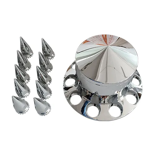 Truck Wheel Hub Cap Cover 22.5" Chrome HC-T-15120