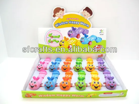 Funny plastic wind up insect toy