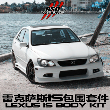 Body Kit For 2000-2005 Lexus IS300/IS400 C-West Style Auto parts Bumpers