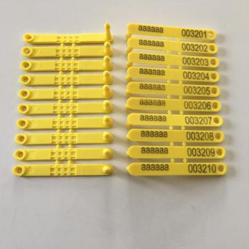 yellow goat ear tag
