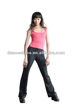 09WF2114 women's fashion jazz dance top, fashin T-shirt, dance camisole