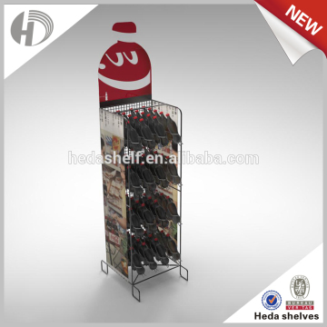New product water bottle display stands metal display