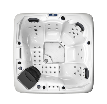 2.0m Outdoor Hot Spa Acrylic Swimming Pool Whirlpool Massage Bathtub for 5 Adults