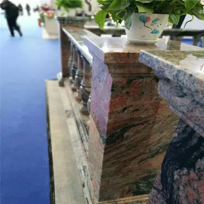 Three Gorges Red Granite Custom Designs for Exterior Wall Cladding