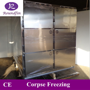 Medical corpse freezer machine