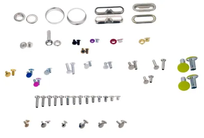 metal rivet and eyelet for shoes