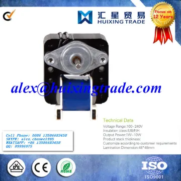 Refrigerator Shaded Pole Motor / Refrigerator Motor / Shaded Pole Fan Motor/shaded pole gear motor/shaded pole gear motor