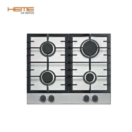 Stainless Steel Built-In Gas Cooktop with 4 Burners