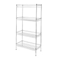 Chrome 4 Tier Wire Storage Storage Rack ράφια