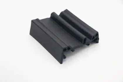 Transportation railway door and window rubber sealing strip