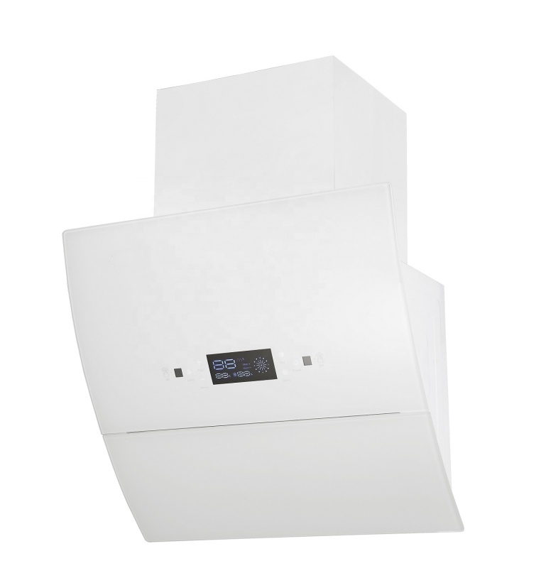 600CM  0.5mm Thickness Stainless Steel  Exhaust Vent White Painted Range Hood Kitchen Chimney Cooker Exhaust Hood