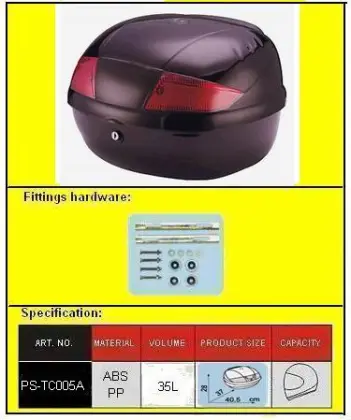 Motorcycle Trunk Luggage Case