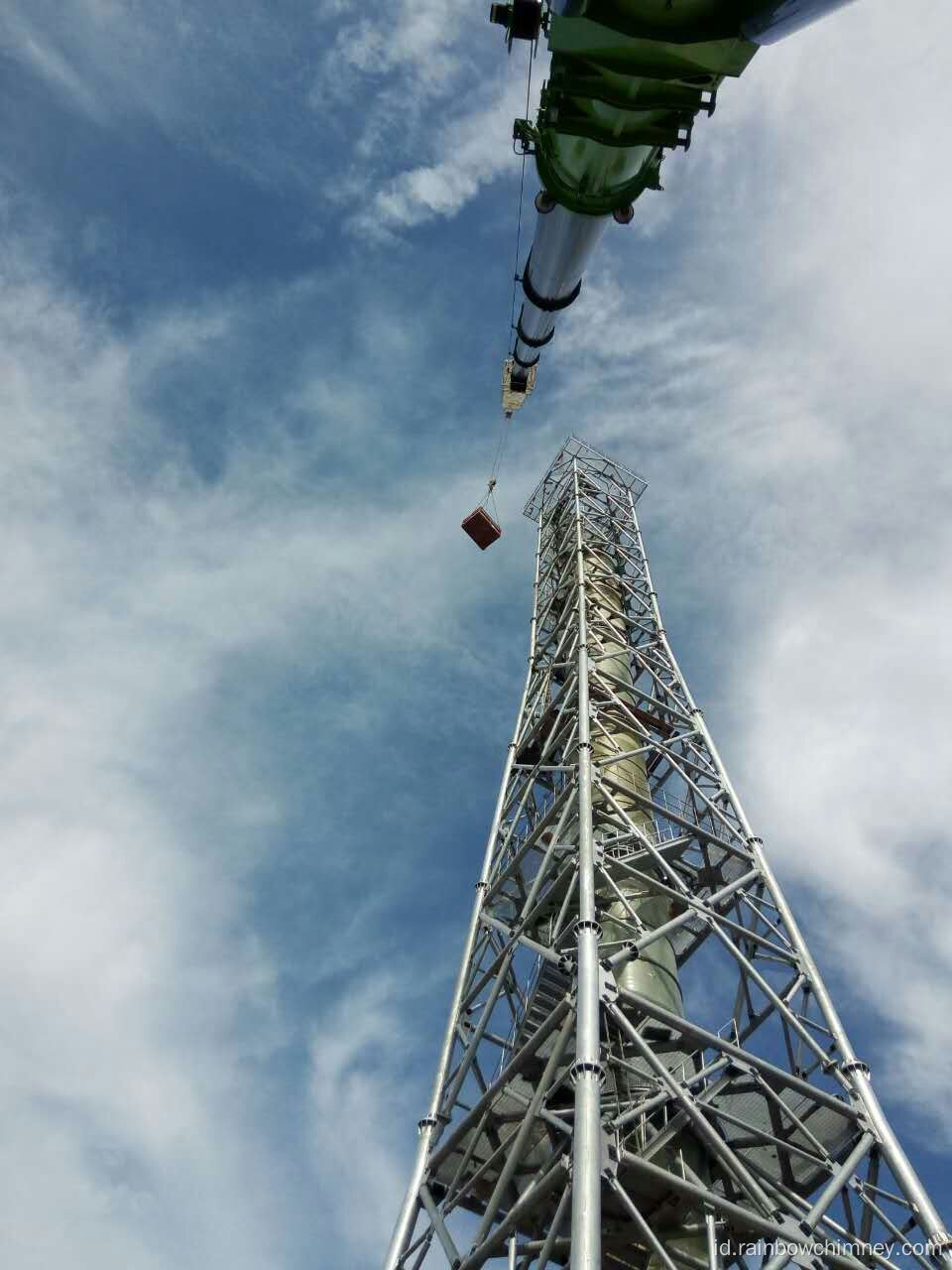 Cerobong Dukungan Struktural Menara