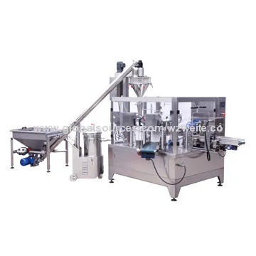 Granules Rotary Doy Pouch Packing Machine, Easy to Operate