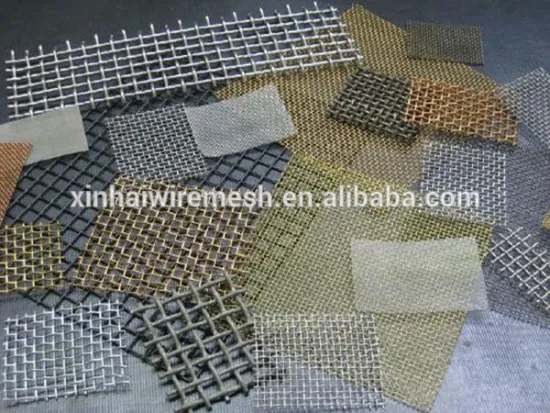 Factory good price and good quality Iron wire crimped wire mesh